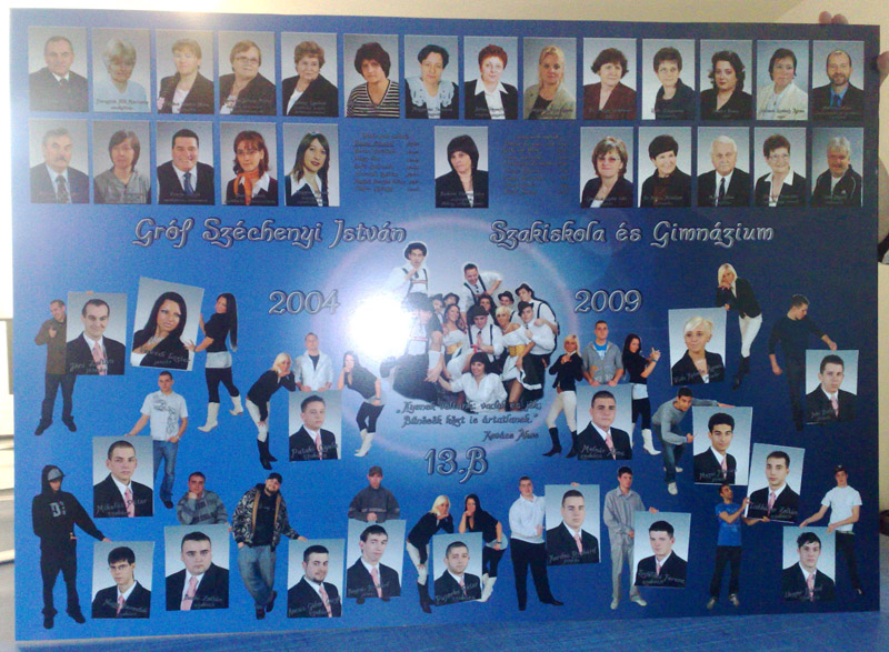 osztálytabló